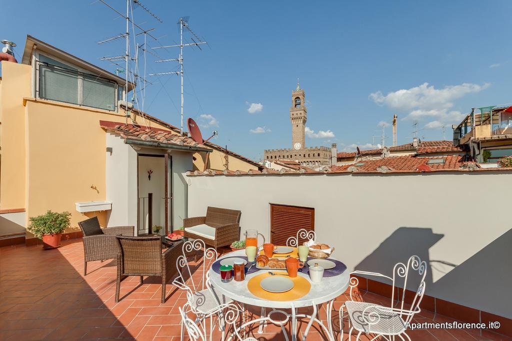 Apartments Florence - Santa Maria Balcony Exterior foto